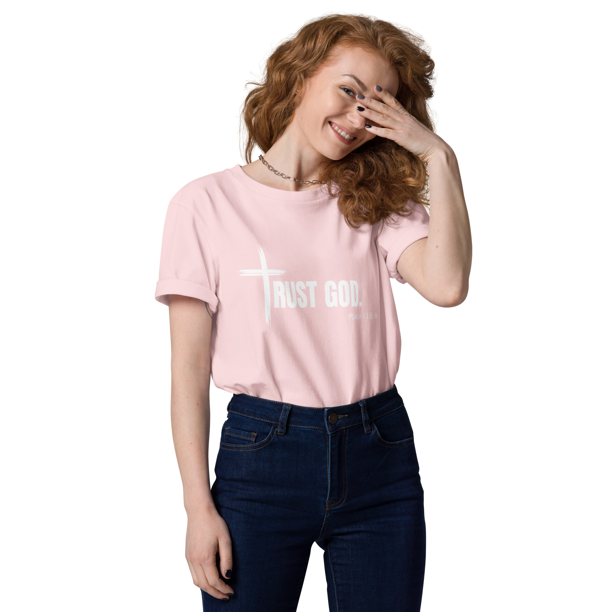 TRUST GOD Unisex organic cotton t-shirt - Image 22