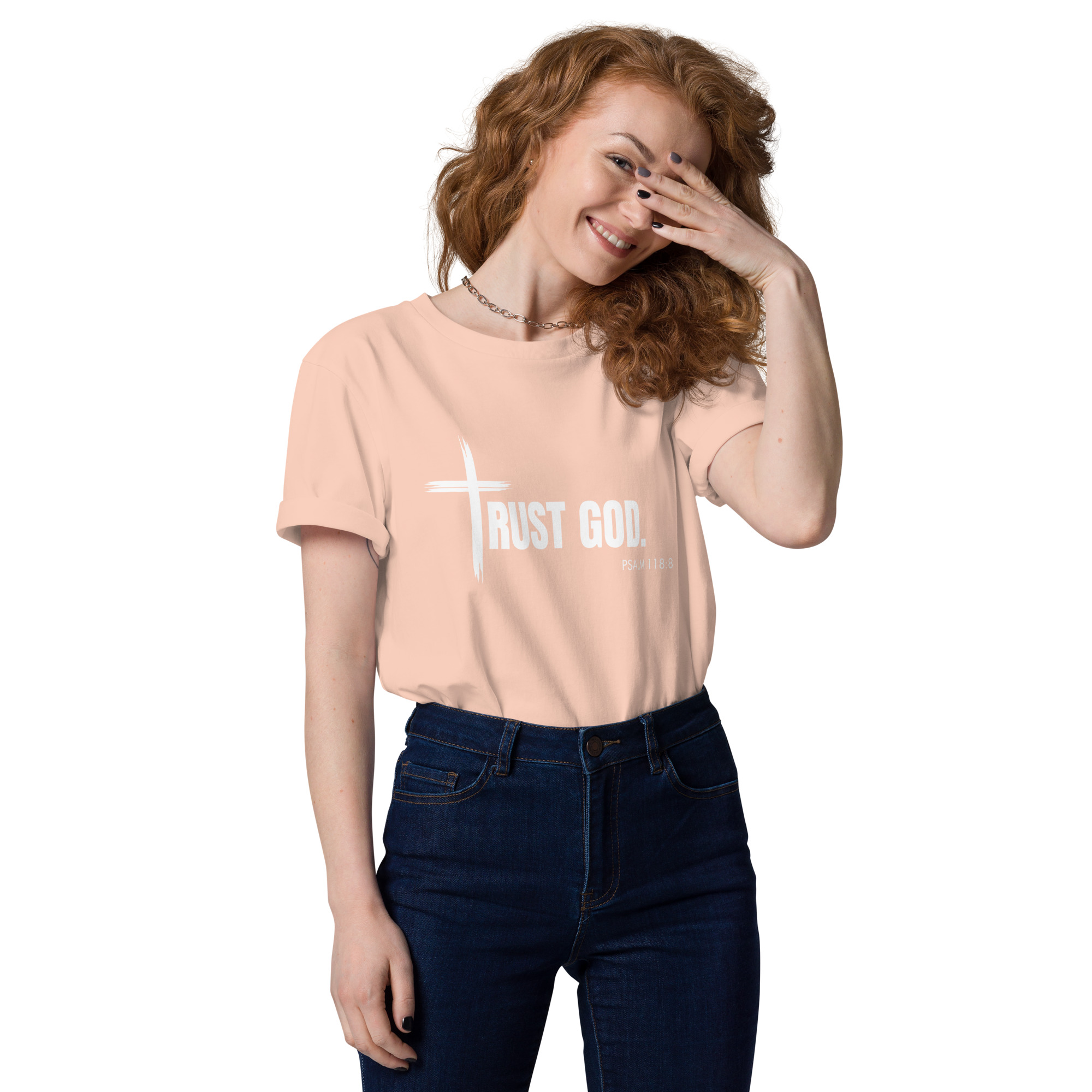 TRUST GOD Unisex organic cotton t-shirt - Image 20