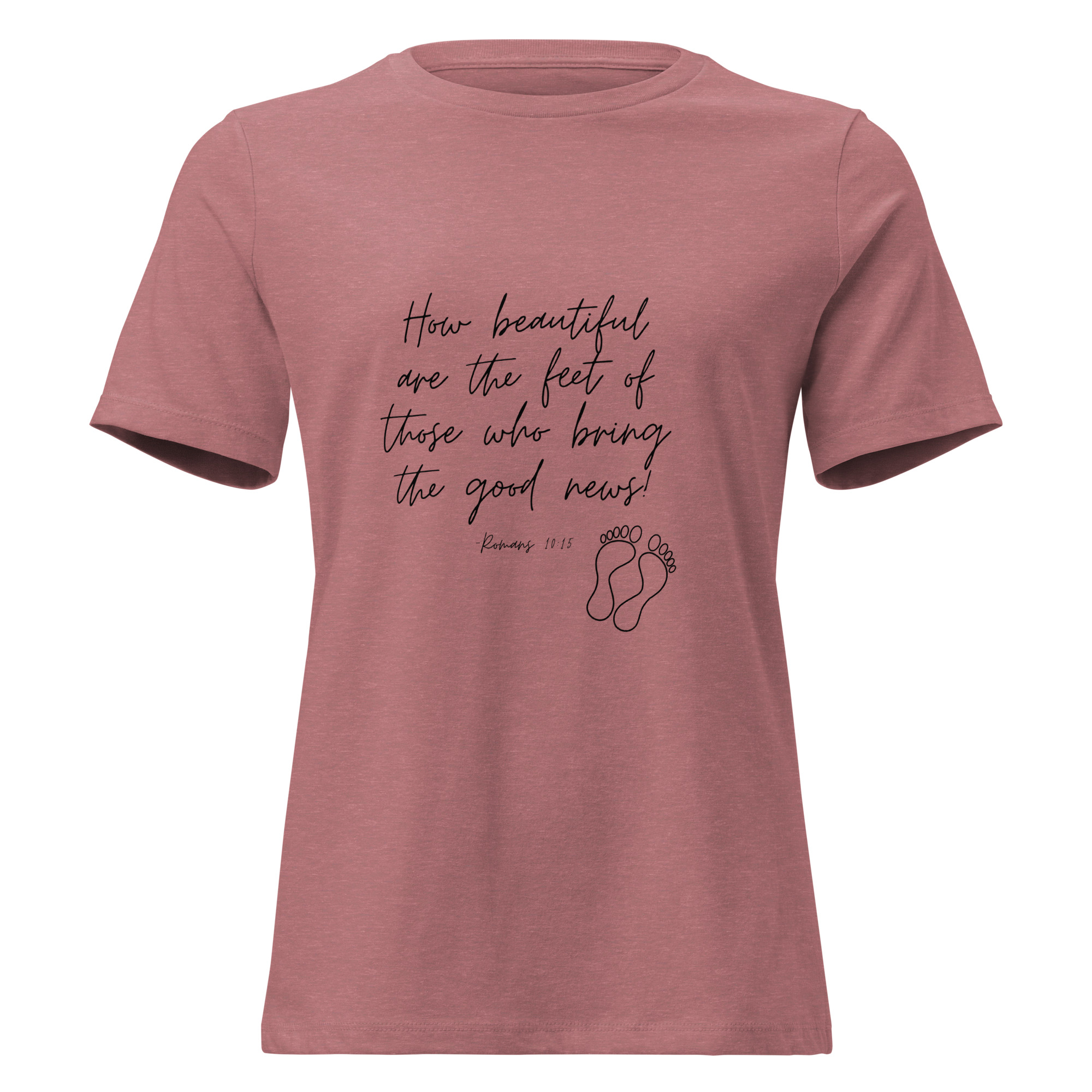 BRING THE GOOD NEWS Women's Relaxed T-Shirt - Image 4