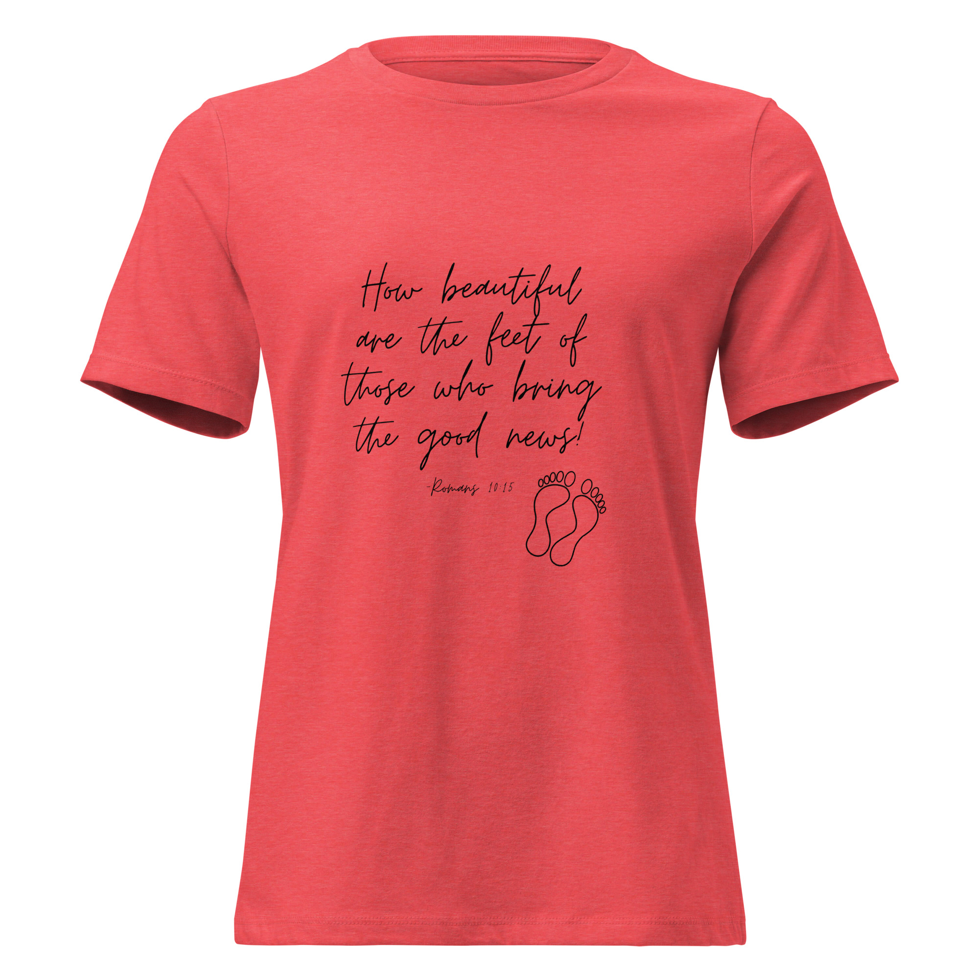 BRING THE GOOD NEWS Women's Relaxed T-Shirt - Image 3