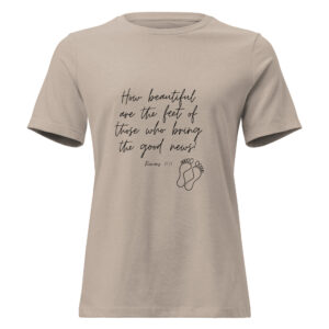 BRING THE GOOD NEWS Women's Relaxed T-Shirt