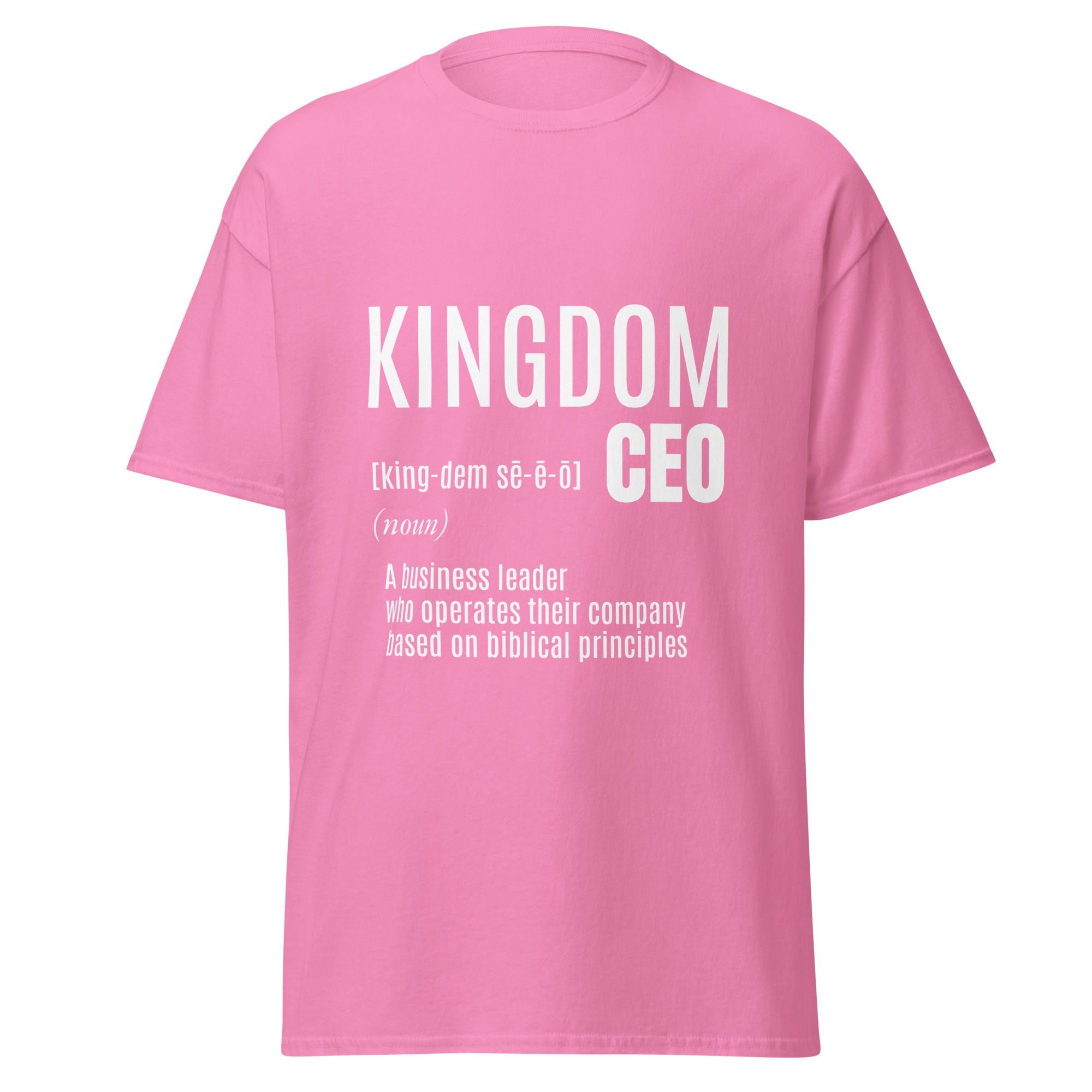 KINGDOM CEO Unisex classic tee - Image 9