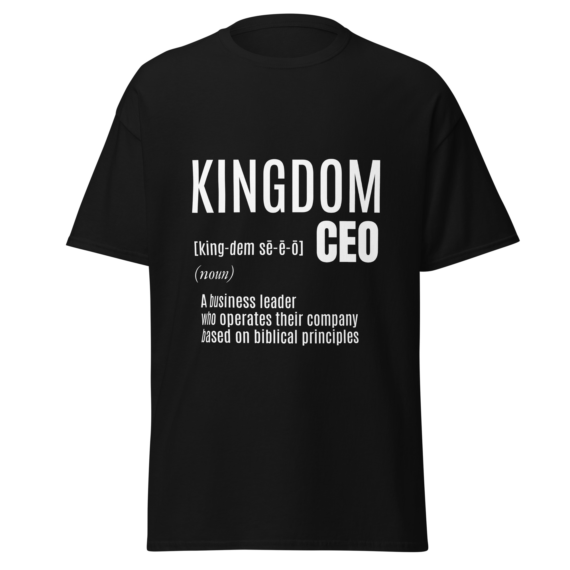 KINGDOM CEO Unisex classic tee - Image 3