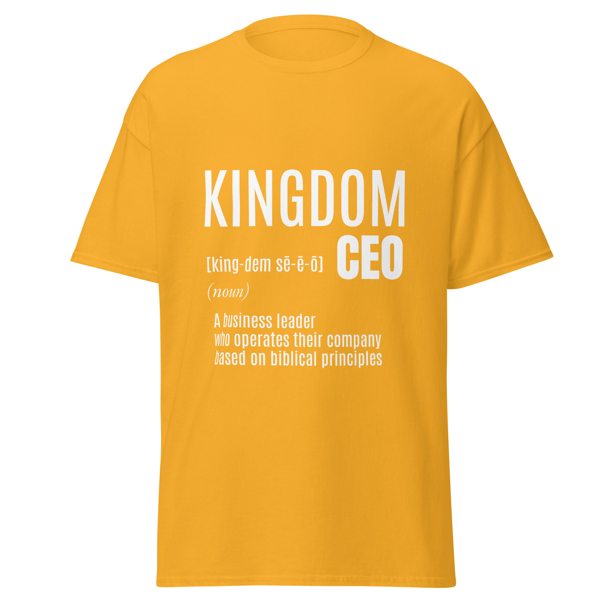 KINGDOM CEO Unisex classic tee - Image 10