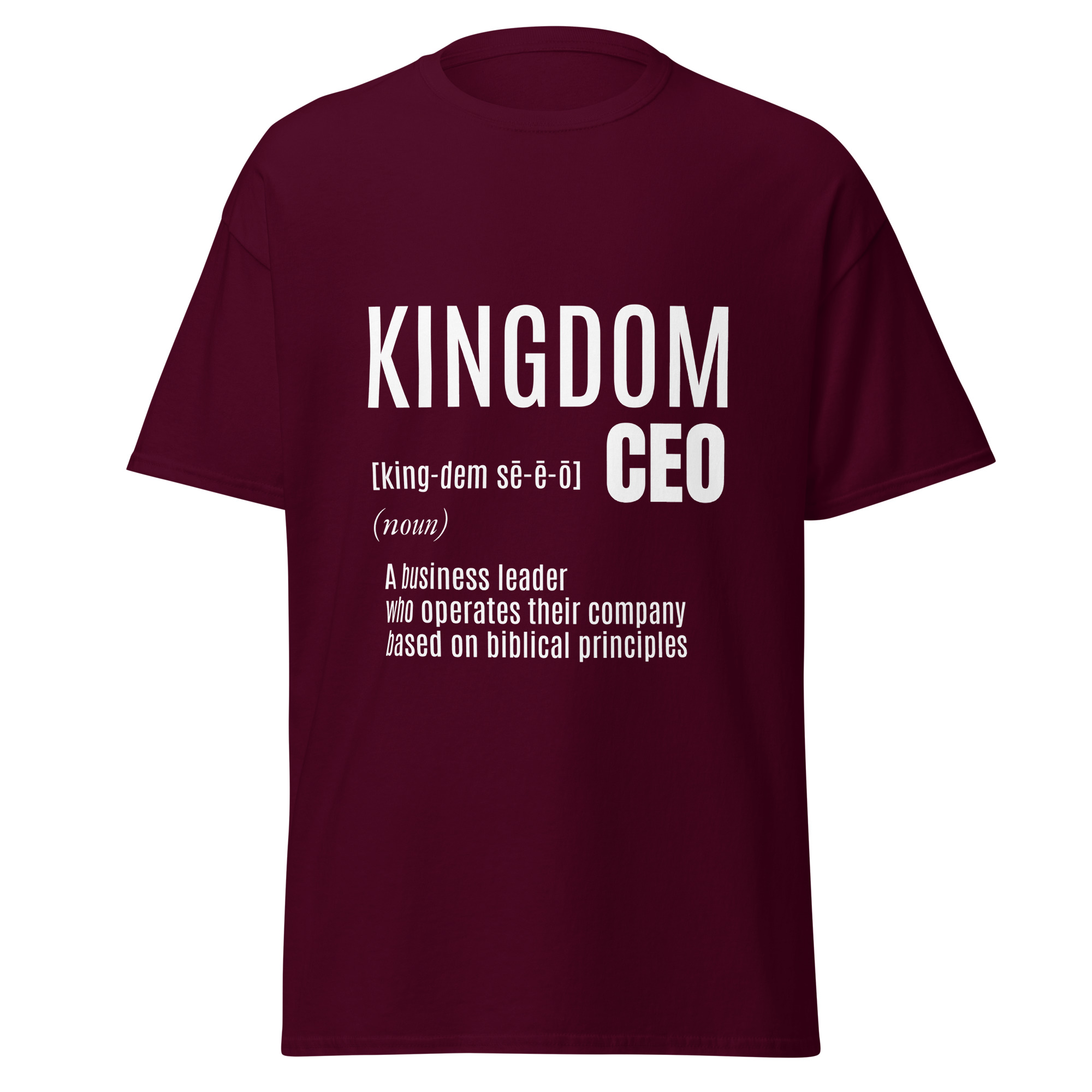 KINGDOM CEO Unisex classic tee - Image 2