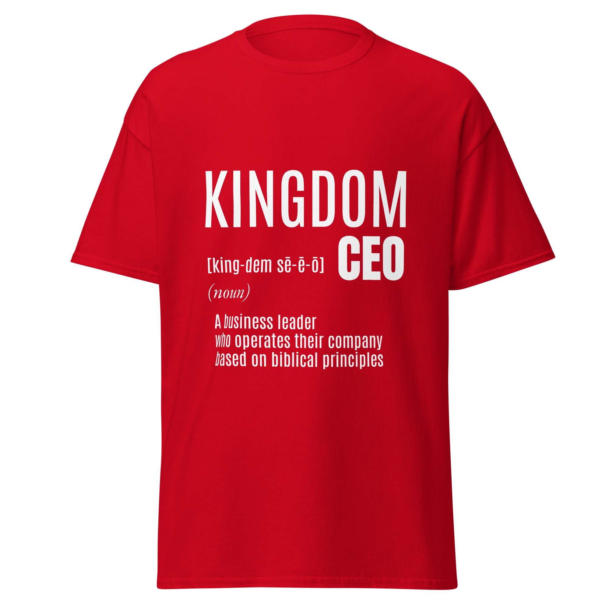 KINGDOM CEO Unisex classic tee - Image 5