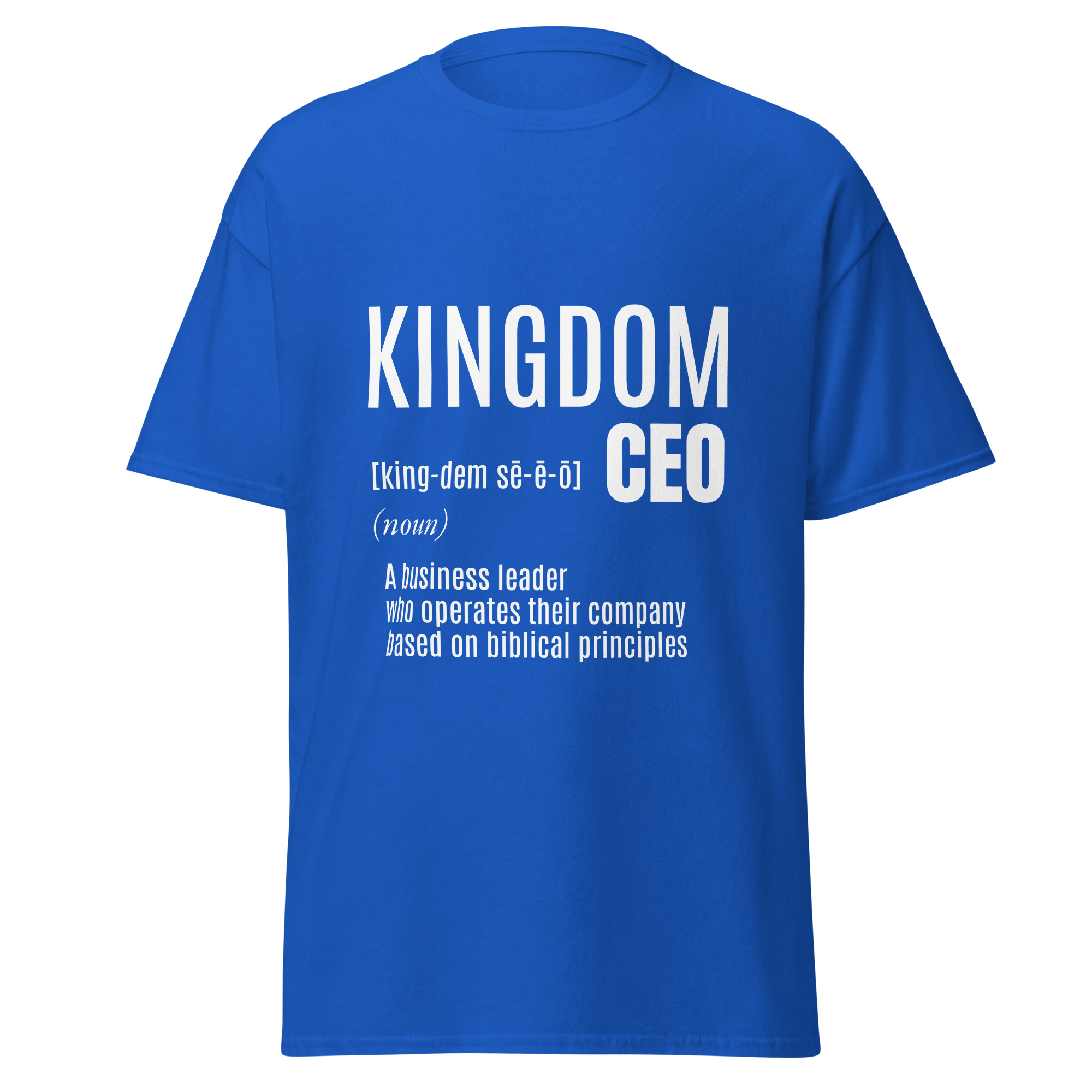 KINGDOM CEO Unisex classic tee - Image 6